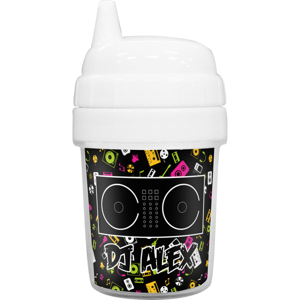 Custom Music DJ Master Baby Sippy Cup (Personalized)