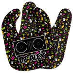 Music DJ Master Baby Bib w/ Name or Text