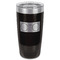 DJ Music Master Black Polar Camel Tumbler - 20oz - Front