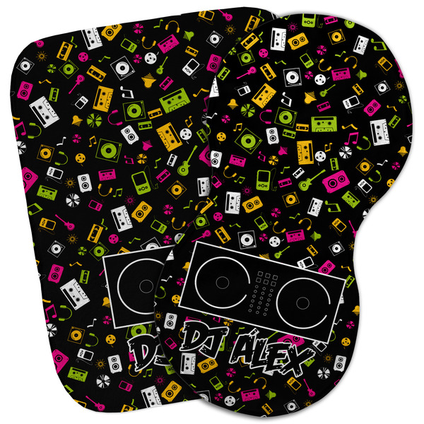 Custom Music DJ Master Burp Cloth (Personalized)