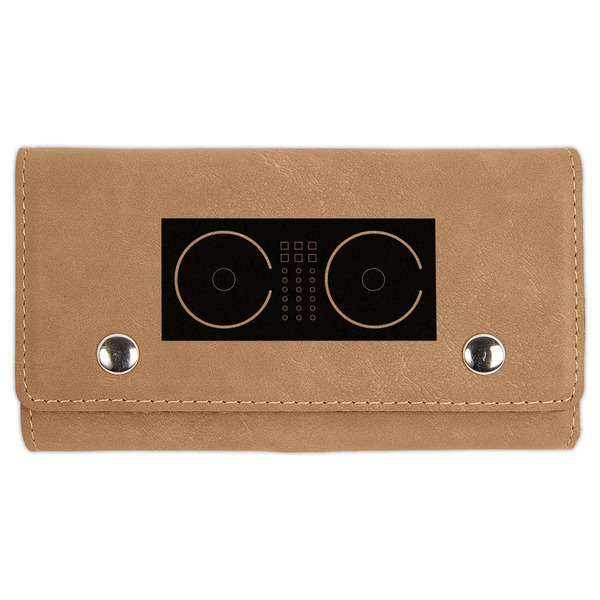 Custom DJ Music Master Cards & Dice Set - Light Brown