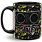 Music DJ Master Coffee Mug - 11 oz - Full- Black