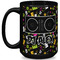 Music DJ Master Coffee Mug - 15 oz - Black Full