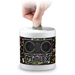 DJ Music Master Coin Bank (Personalized)