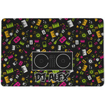 Music DJ Master Dog Food Mat w/ Name or Text