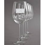 Music DJ Master Wine Glasses (Set of 4)