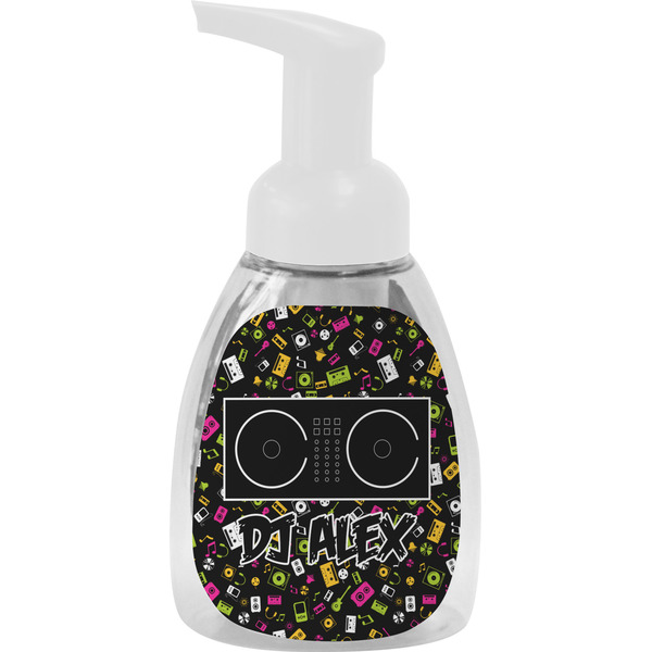 Custom DJ Music Master Foam Soap Bottle - White (Personalized)