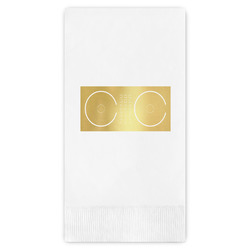 DJ Music Master Guest Napkins - Foil Stamped