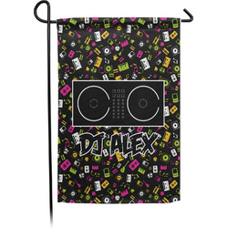 DJ Music Master Garden Flag (Personalized)