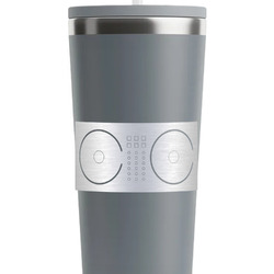 DJ Music Master RTIC Everyday Tumbler with Straw - 28oz - Grey - Single-Sided