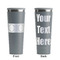 DJ Music Master Grey RTIC Everyday Tumbler - 28 oz. - Front and Back