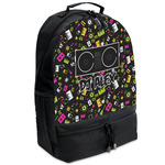 DJ Music Master Backpacks - Black (Personalized)