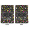 DJ Music Master Large Laundry Bag - Front & Back View