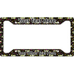 Music DJ Master License Plate Frame - Style A (Personalized)