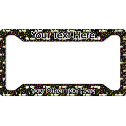 Music DJ Master License Plate Frame (Personalized)