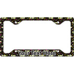 Music DJ Master License Plate Frame - Style C (Personalized)