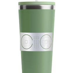 DJ Music Master RTIC Everyday Tumbler with Straw - 28oz - Light Green - Single-Sided