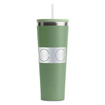 DJ Music Master RTIC Everyday Tumbler with Straw - 28oz - Light Green - Single-Sided