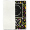 DJ Music Master Linen Placemat - Folded Half