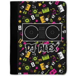 Music DJ Master Notebook Padfolio w/ Name or Text
