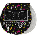 Music DJ Master Burp Pad - Velour w/ Name or Text