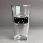 DJ Music Master Pint Glass - Full Color Logo