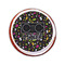 DJ Music Master Printed Icing Circle - Small - On Cookie