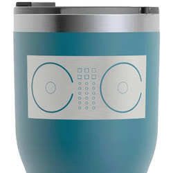 DJ Music Master RTIC Tumbler - Dark Teal - Laser Engraved - Double-Sided (Personalized)