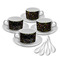 Music DJ Master Tea Cup - Set of 4