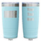 DJ Music Master Teal Polar Camel Tumbler - 20oz -Double Sided - Approval