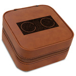 DJ Music Master Travel Jewelry Box - Leather