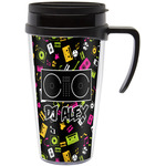 Music DJ Master Acrylic Travel Mug with Handle (Personalized)