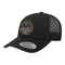 DJ Music Master Trucker Hat - Black (Personalized)