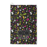 DJ Music Master Waffle Weave Golf Towel (Personalized)