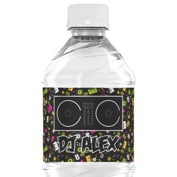 DJ Music Master Water Bottle Labels - Custom Sized (Personalized)