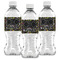 DJ Music Master Water Bottle Labels - Front View