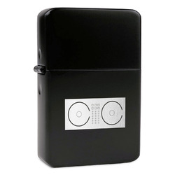 DJ Music Master Windproof Lighter - Black - Double Sided