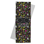 DJ Music Master Yoga Mat Towel w/ Name or Text