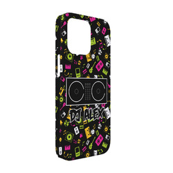 DJ Music Master iPhone Case - Plastic - iPhone 13 (Personalized)