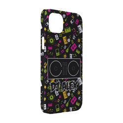 DJ Music Master iPhone Case - Plastic - iPhone 14 Pro (Personalized)