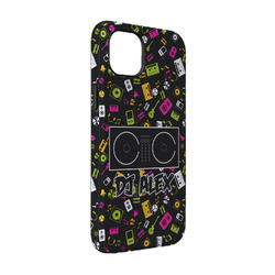 DJ Music Master iPhone Case - Rubber Lined - iPhone 14 (Personalized)