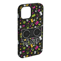 DJ Music Master iPhone Case - Rubber Lined - iPhone 15 Plus (Personalized)