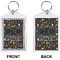 Music DJ Master Bling Keychain (Front + Back)