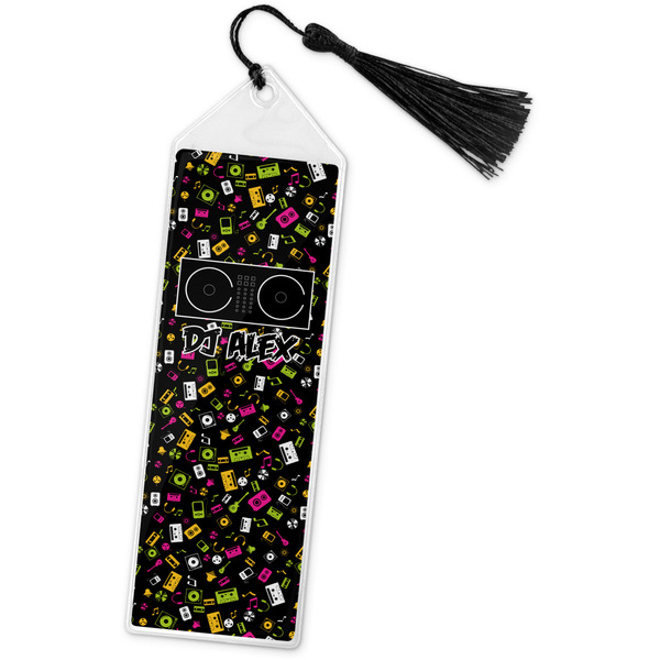 Custom Music DJ Master Book Mark w/Tassel w/ Name or Text