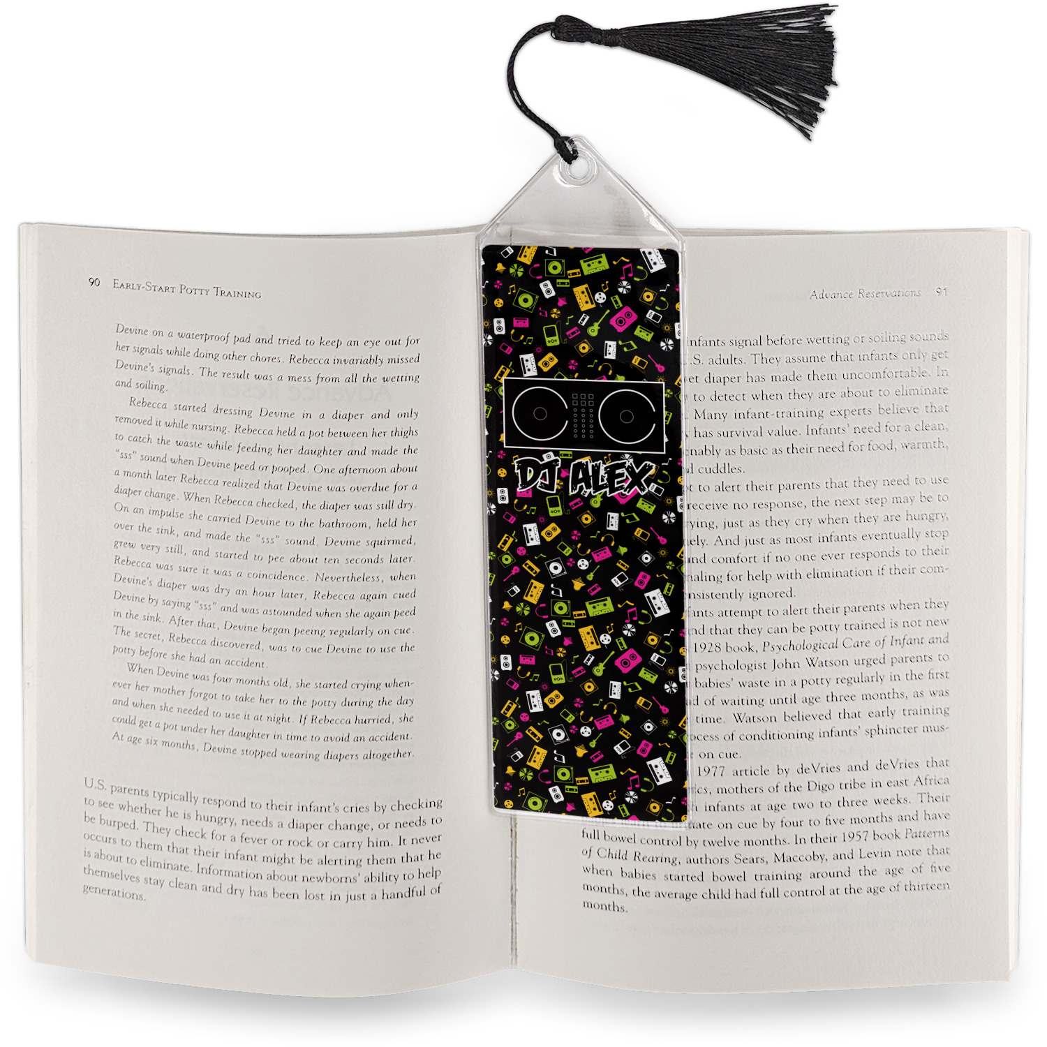 The Master's Touch Bookmark with Tassel