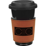 Music DJ Master Leatherette Cup Sleeve - Double Sided (Personalized)