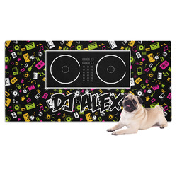 Music DJ Master Dog Towel w/ Name or Text