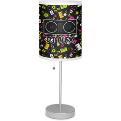 Music DJ Master 7" Drum Lamp with Shade Polyester (Personalized)