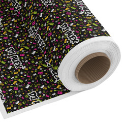 DJ Music Master Fabric by the Yard - Spun Polyester Poplin (Personalized)