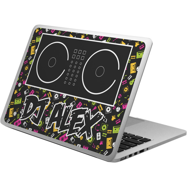 Custom Music DJ Master Laptop Skin - Custom Sized w/ Name or Text